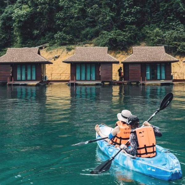 Khao Sok Lake explorer Safari 2 Days 1 Night tour and canoeing