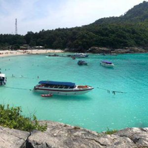 Raya Island by speedboat