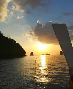 7 islands sunset tour by longtail boat
