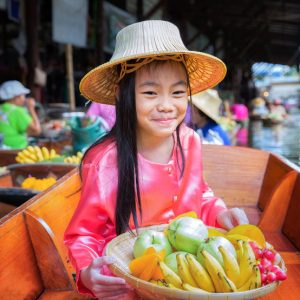 Private Floating Market half day tour with Crocodile farm and Elephants theme and lunch, Floating Market half day tour