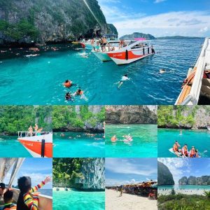 Exclusive Phi Phi Island Speed Catamaran Tour from Phuket [All included with Khai island]