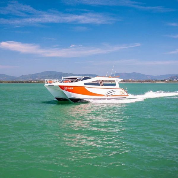 Exclusive Phi Phi island Speed Catamaran tour from Phuket