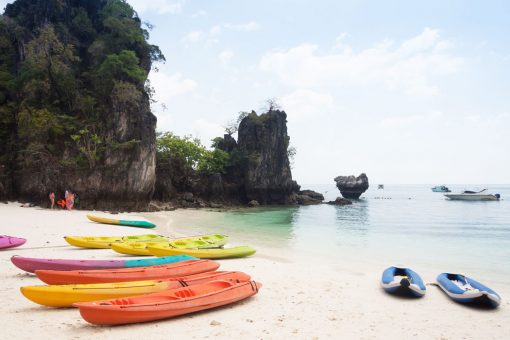 Krabi to Hong Island kayaking tour