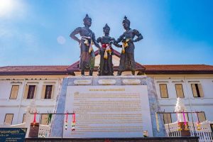 Chiang Mai Three Kings monument