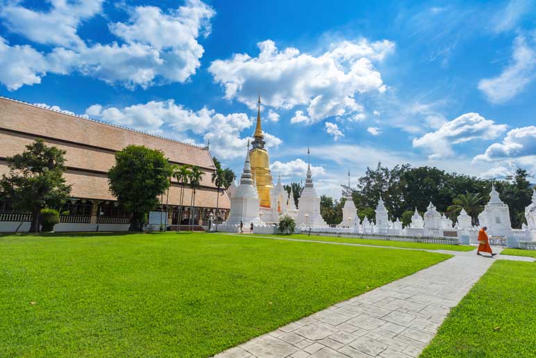 Wat Suan Dok temple tour