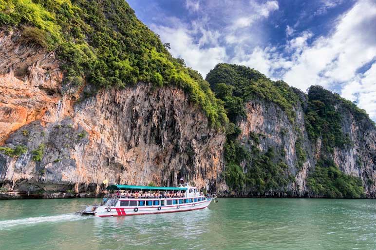 Phang Nga Bay tours happening from Phuket
