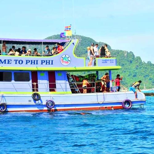 Afternoon big boat tour from Phi Phi | half day sigh seeing snorkeling ...