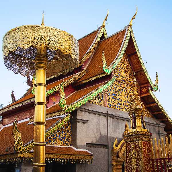 At Doi Suthep temple with Private Chiang Mai Grand Canyon tour - Doi Suthep Temples and Grand Canyon Water Park