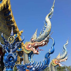 Long Neck village White Temple Blue Temple Chiang Rai tour from Chiang Mai