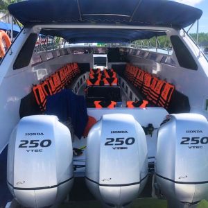 Maiton island Raya islands tour - Comfortable Speedboat with Honda 250 VTEC Engines