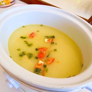Maiton island Raya islands tour - Light soup with tomato and herbs