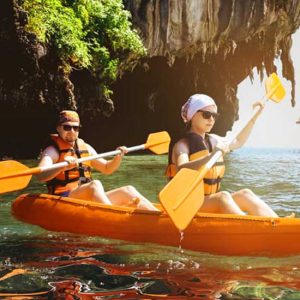 Ao Thalane kayaking tour full day
