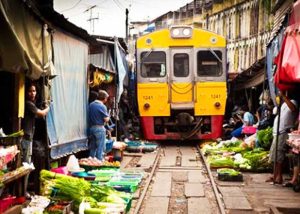 Tours to the Maeklong railway market