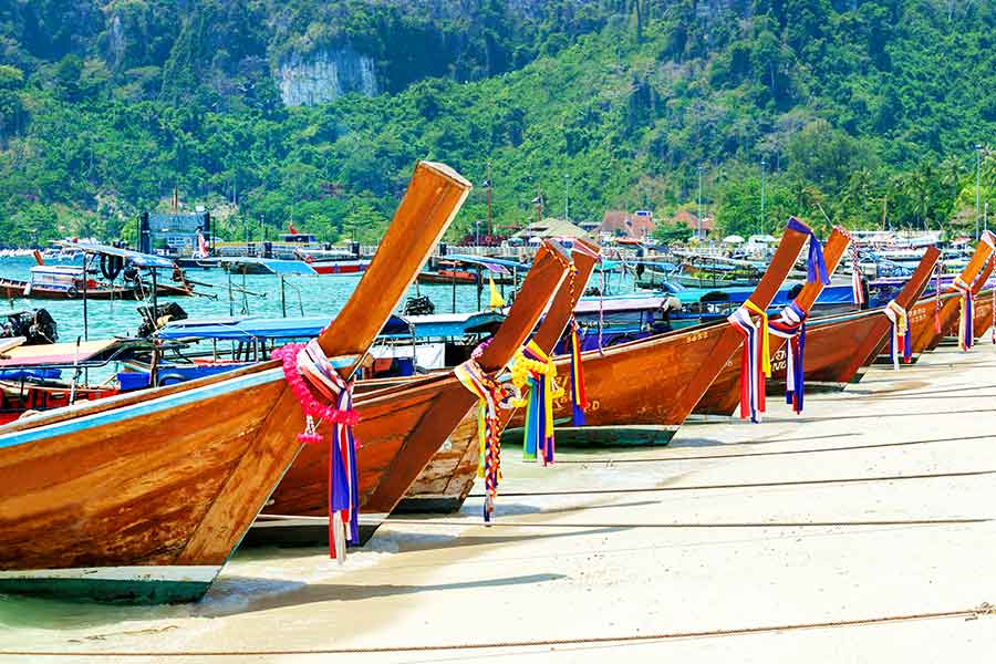 Boat hires Phi Phi Island