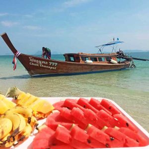 Private longtail boat tour to Rang Yai and Naka island from Phuket
