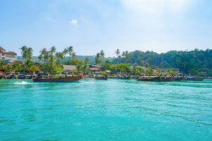 What is Phi Phi Island famous for?