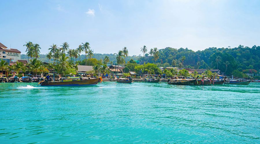 What is Phi Phi Island famous for?
