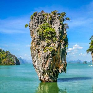 Private Bay of Dreams – Early Bird James Bond island tour with epic Samet Nangshe viewpoint [Speedboat and minivan tour from Royal Phuket Marina]