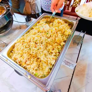 Thai Comfort Food - Colorful Vegetable Fried Rice - Perfect Fuel for Your Canoe Adventure