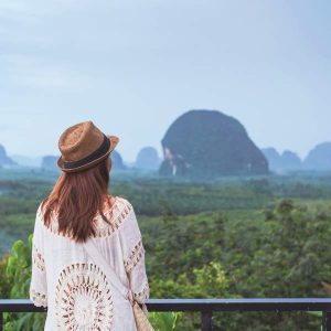 Grab your camera! The best photos happen during our Shared Samet Nangshe Viewpoint and Khao Sok Adventure