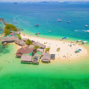 Snorkel time at Khai Island! Our Phi Phi Island Day Trip from Phuket lets you see colorful fish up close