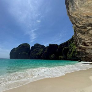 Late Morning Power Catamaran Tour to Phi Phi and Khai Islands - at Maya Bay