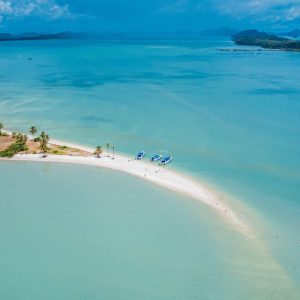 Yao Island Dragon Spine Beach - Premium Beach Club Experience on Late Morning Tour Phuket to Koh Yao Yai island and James Bond island with Pristine Waters