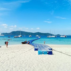 Coral Island Phuket Snorkeling Tour - Crystal Clear Turquoise Waters at Kahung Beach